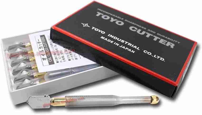 uptodatemky 6pcs lot TC 90 TOYO Glass Cutter for straight cutting