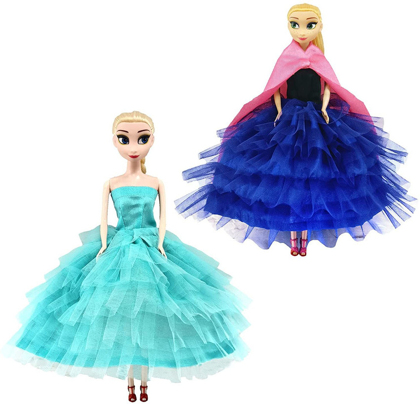 mini gifts Elsa and Anna Doll Set for Girls Elsa and Anna Doll