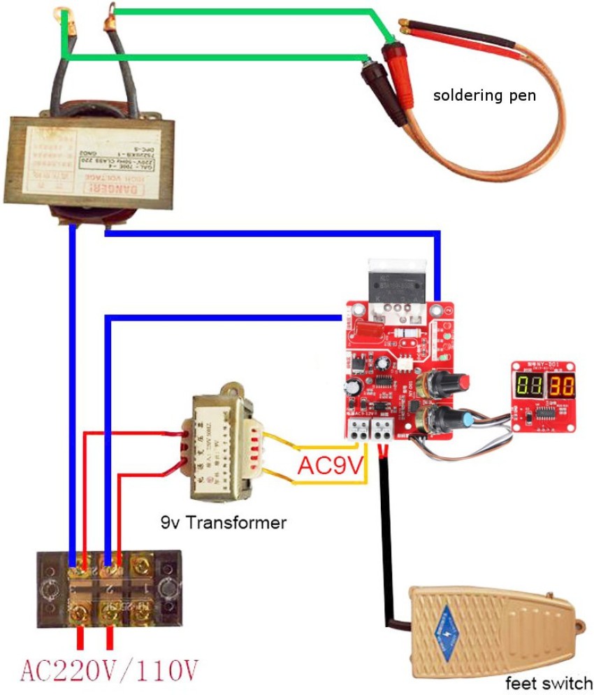 Diy spot store welder