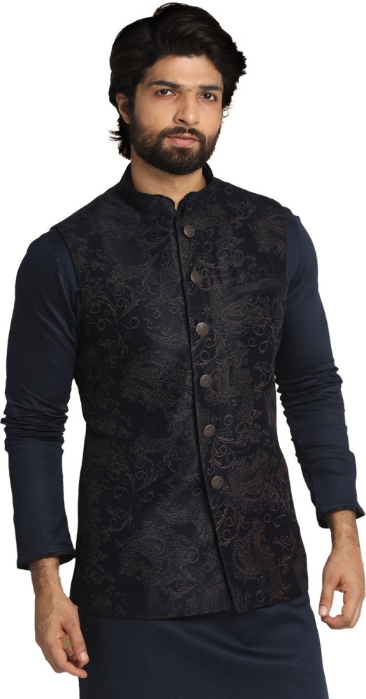 Kurta on sale jacket manyavar