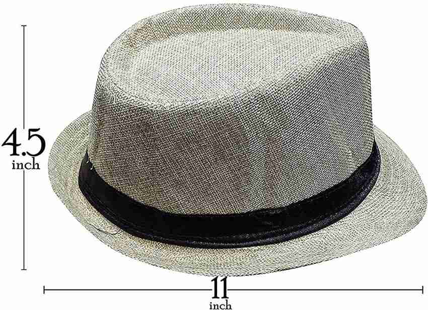 Kriti Fedora Hat For Travel And Beach Use For Men And Women