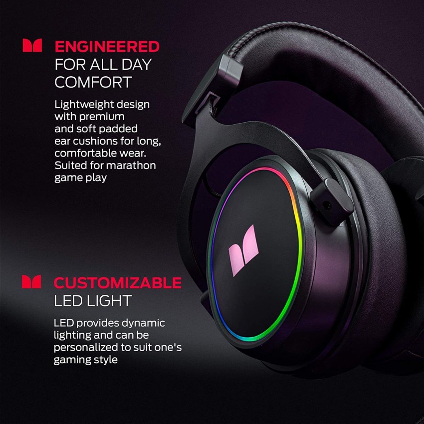 Thundercharge Monster Alpha 5.1 RGB Illuminated Gaming Headset