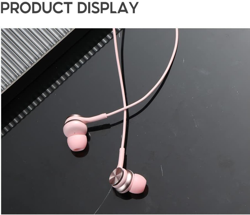 VibeX IVI 18FR Pea Earbuds Cute Earphones Wired Headset Price in