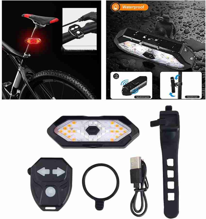 Triangle Ant Bicycle Smart Rear Tail Light Bike Back USB