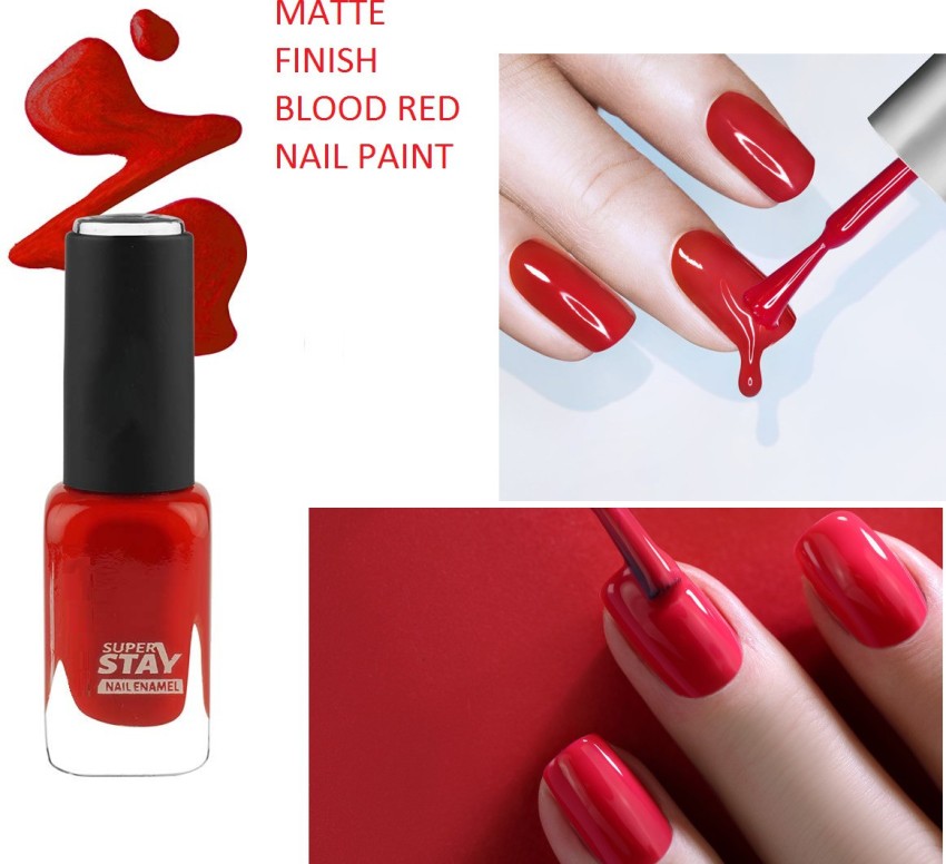 EVERERIN RED NAIL PAINT SUPER STAY MATTE FINISH & LONG LASTING RED - Price  in India, Buy EVERERIN RED NAIL PAINT SUPER STAY MATTE FINISH & LONG  LASTING RED Online In India,