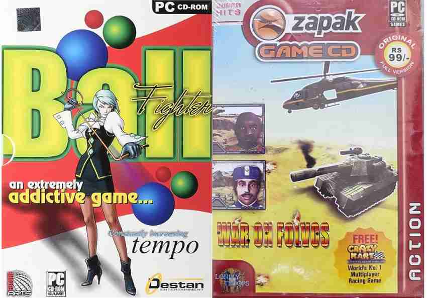 WAR ON FOLVOS - PC CD ROM & TANK O BOX PC CD, GAME CDs (1ST) Price in India  - Buy WAR ON FOLVOS - PC CD ROM & TANK O BOX