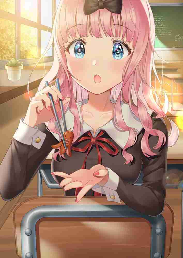 Anime Girls Anime Chika Fuji ra Pink Hair Matte Finish Poster F-33 Paper  Print - Animation & Cartoons posters in India - Buy art, film, design,  movie, music, nature and educational paintings/wallpapers