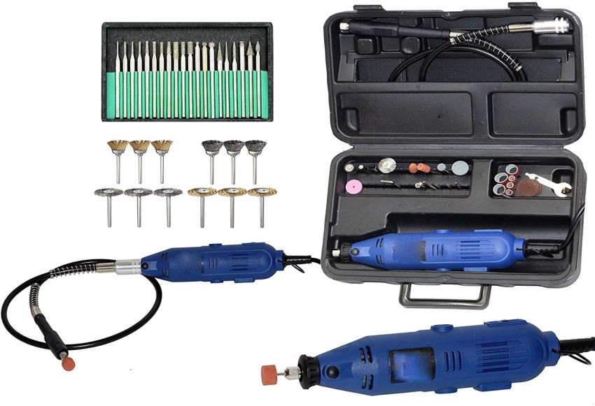 Rotary tool kit with best sale flex shaft