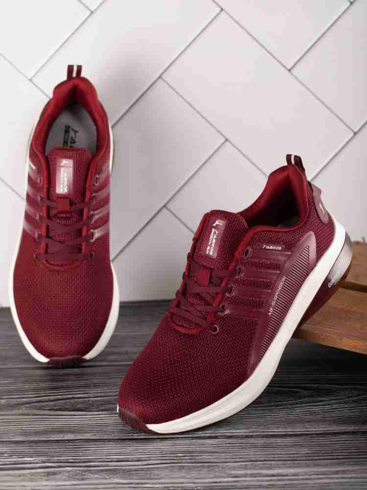 Maroon hotsell brooks shoes