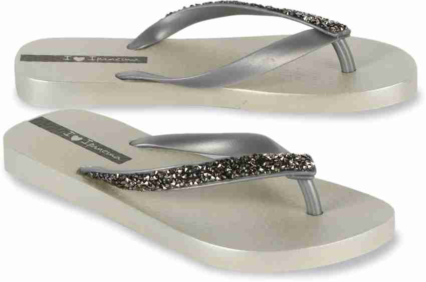 Ipanema silver flip discount flops