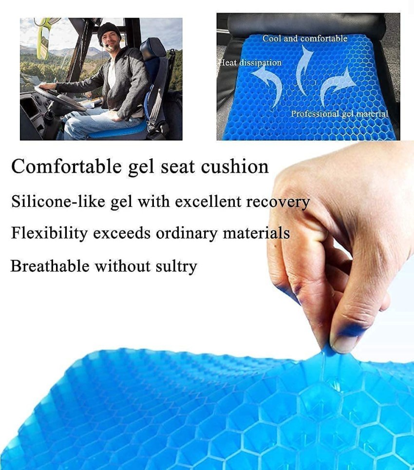 Gel Seat Cushion TPE Silicone Cooling Mat Egg Support Ice Pad