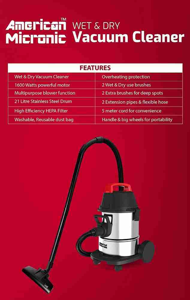 American micronic vacuum cleaner best sale made in which country
