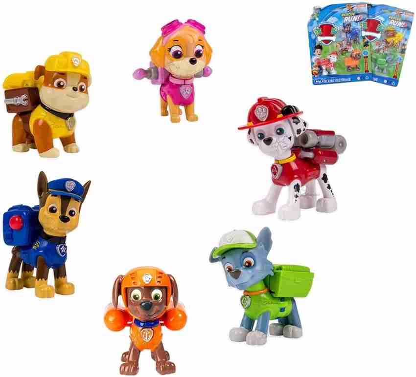 Globular Paw Patrol Pup Buddies Action Figures Paw Patrol Toys Set