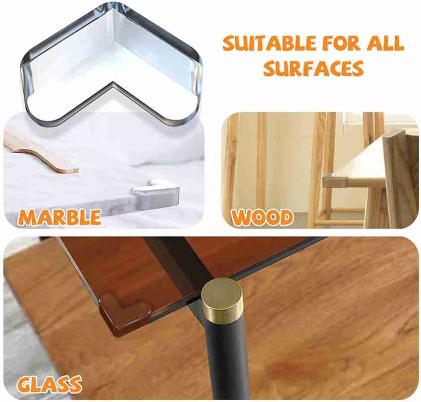 Clear Corner Guards(12 Pack),Table Corner Protectors,Clear Edge  Bumpers,High Resistant Adhesive Gel,Corner Protector For  Baby,Kids,Furniture,Cabinet,G