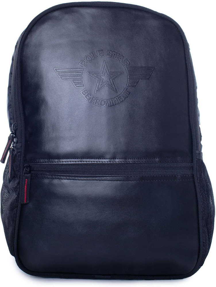 Pole Star Vintage Black 32 L Laptop Backpack Black Price in