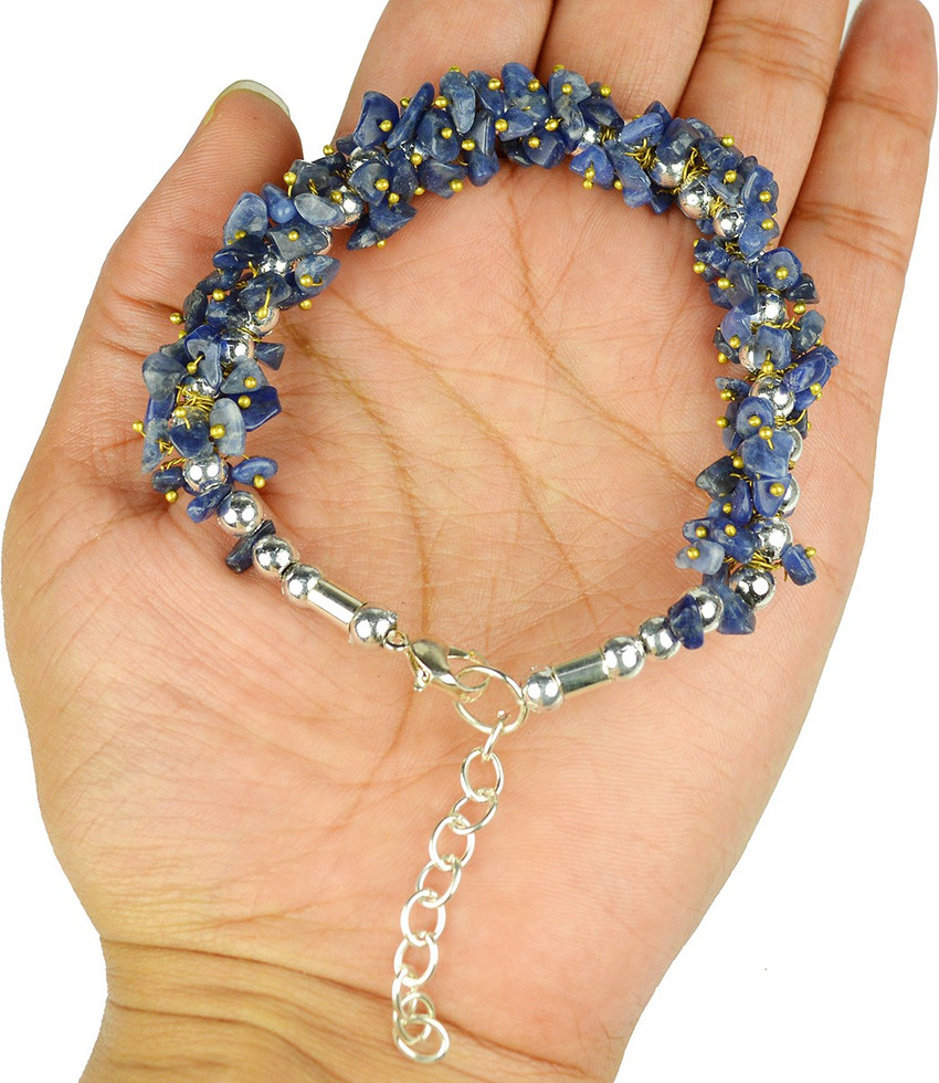 SIDDHISTORE Metal Crystal Bracelet Price in India - Buy SIDDHISTORE Metal Crystal  Bracelet Online at Best Prices in India | Flipkart.com