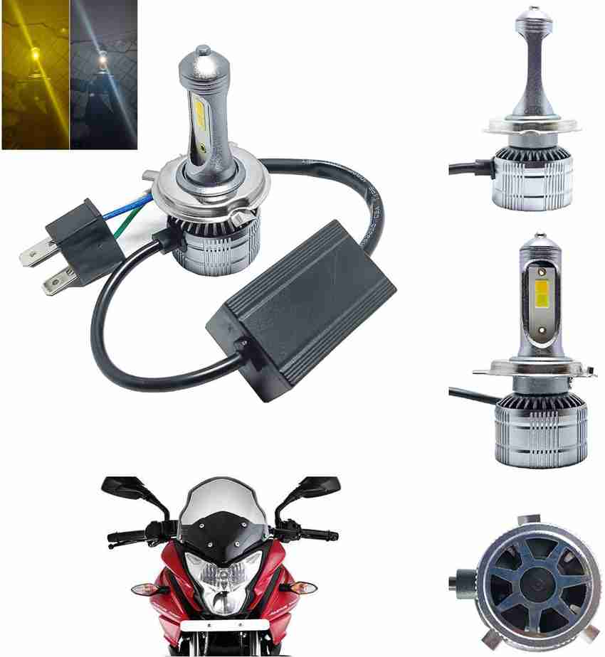 Yellow led headlight for bike deals