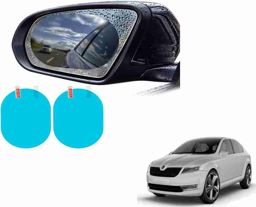 ABS AUTO TREND Car Mirror Anti Fog Rainproof Film For Skoda Laura