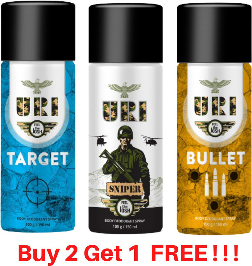 uri Target Sniper Bullet Body Spray For Men Price in India Buy