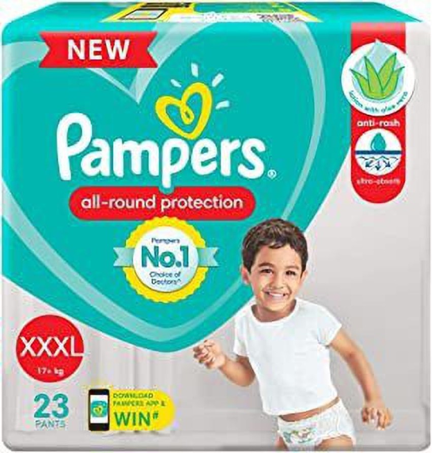 Pampers Baby-Dry Size 5, Pack of 4 x 23 Nappies Total 92 Nappies