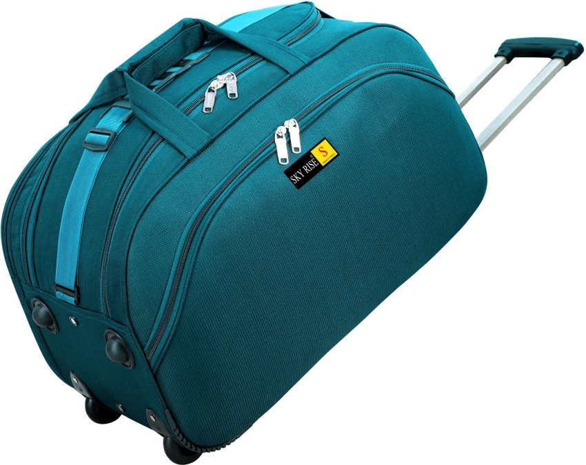 SKY RISE Trolley bags Travel Bags, Tourist Bags Suitcase, Luggage Bags  Expandable Cabin & Check-in Set - 22 inch blue - Price in India
