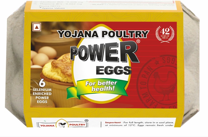 Yojana Poultry Power Hen White Eggs Price in India - Buy Yojana Poultry  Power Hen White Eggs online at