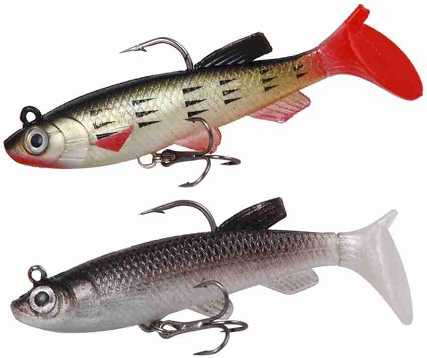 SPYROKING Soft Bait Silicone Fishing Lure Price in India - Buy SPYROKING Soft  Bait Silicone Fishing Lure online at