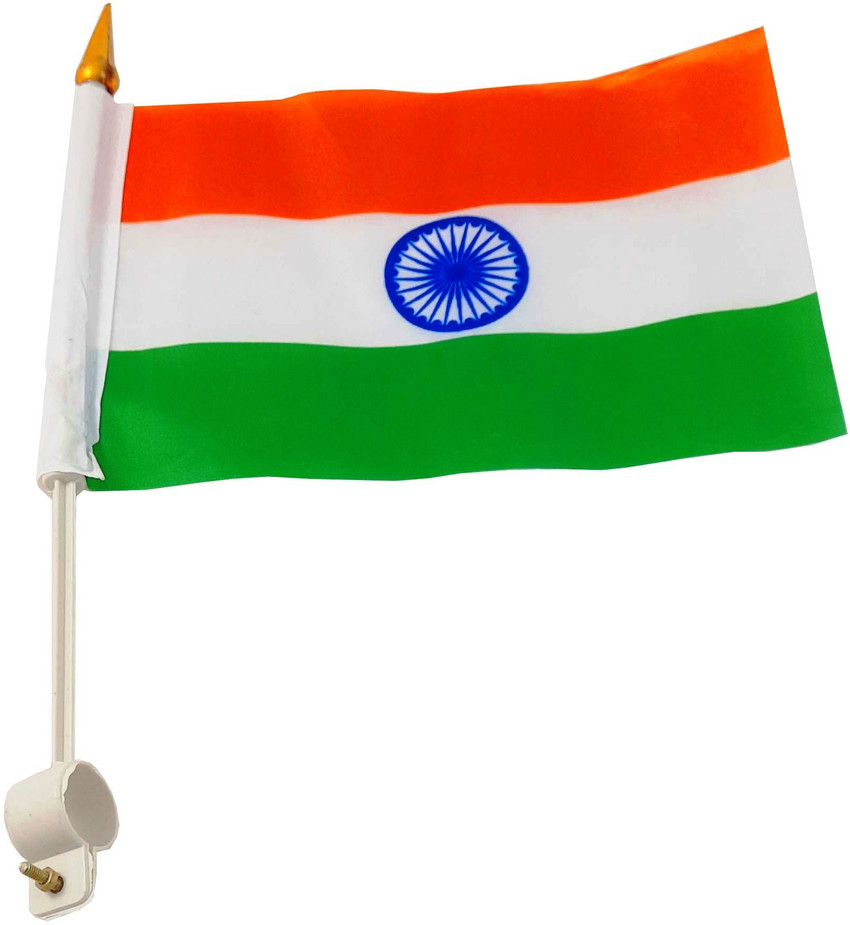 Flag holder for bike store
