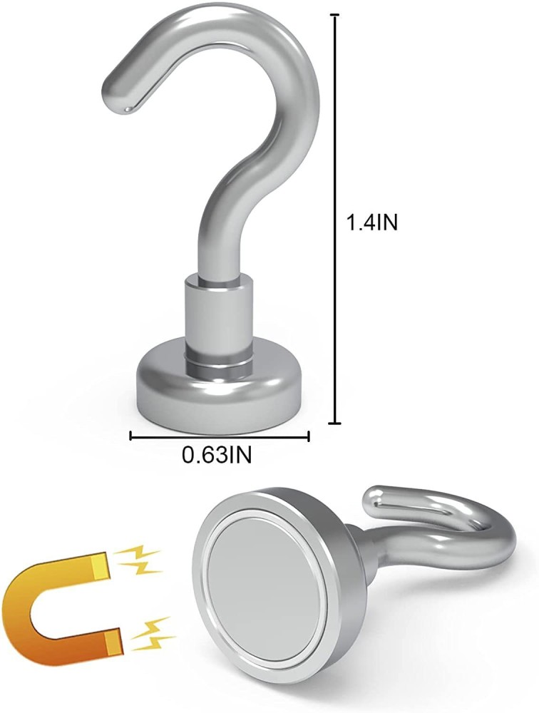 MILLOR Neodymium Strong Magnetic Hooks Heavy Duty Swivel Hook 2 Price in  India - Buy MILLOR Neodymium Strong Magnetic Hooks Heavy Duty Swivel Hook 2  online at