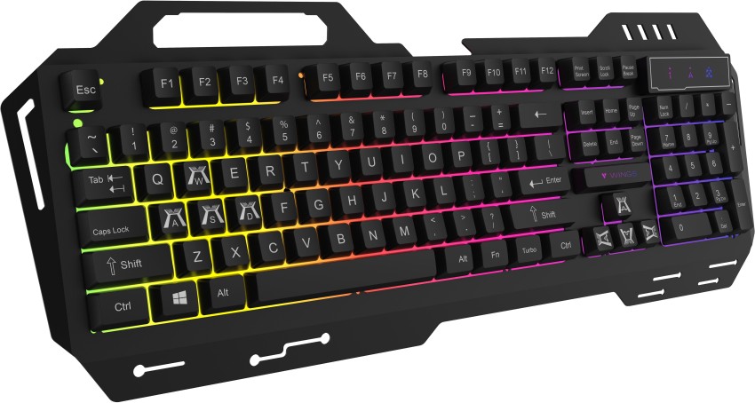 Wings GRIND100 Wired USB Gaming Keyboard Wings Flipkart