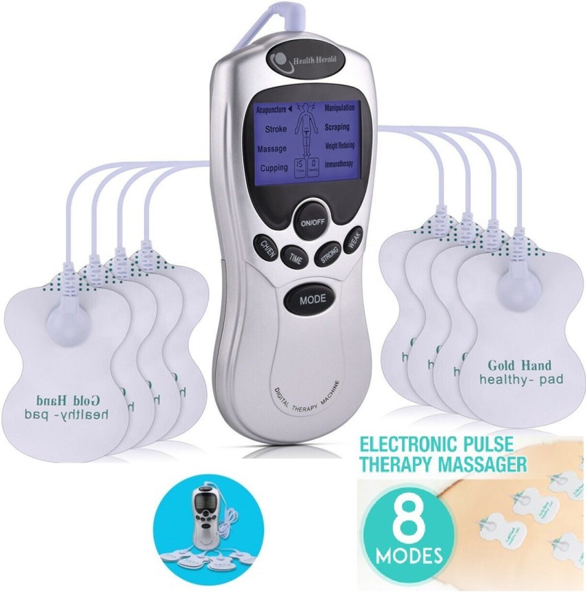 Electric Body Massager Low Frequency Pain Relief Health Herald Pulse  Digital Tens Unit Therapy Machine EMS Muscle Stimulator - China Massager