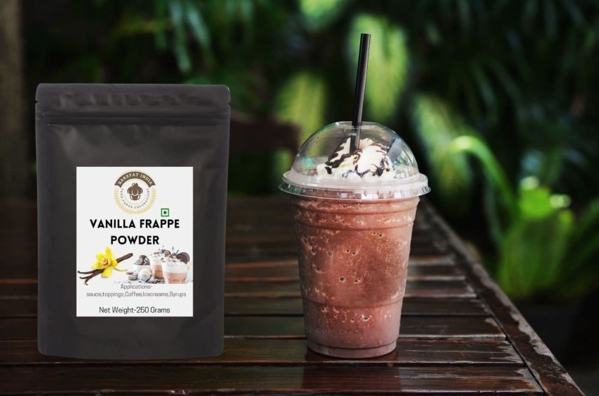 Bakefat India Vanilla Frappe Powder/Coffee Thickener Powder-250 Grams Price  in India - Buy Bakefat India Vanilla Frappe Powder/Coffee Thickener  Powder-250 Grams online at