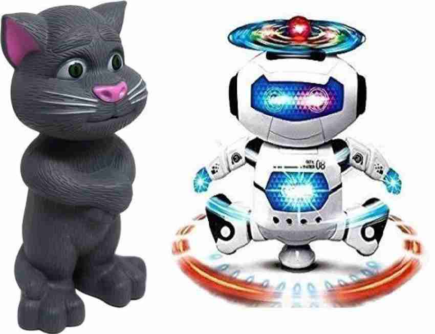 ST Pick Unique TOM CAT RECORDING WITH DANCE ROBOT WITH LIGHT AND