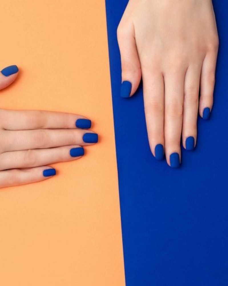 20 top Matte Blue Nails for Spring ideas in 2024