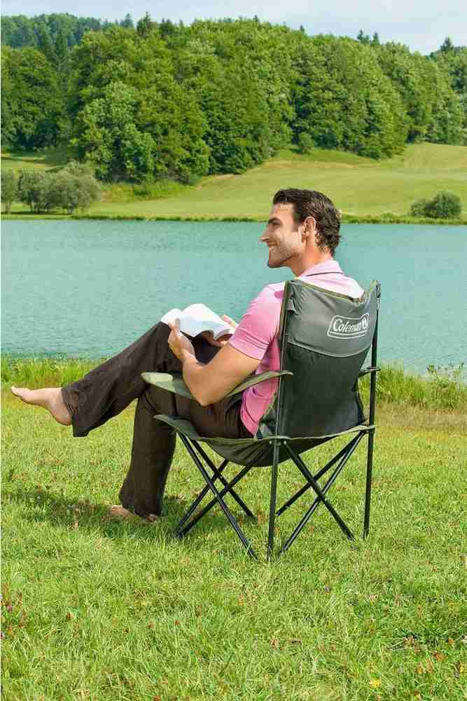 Coleman deck chair hotsell green