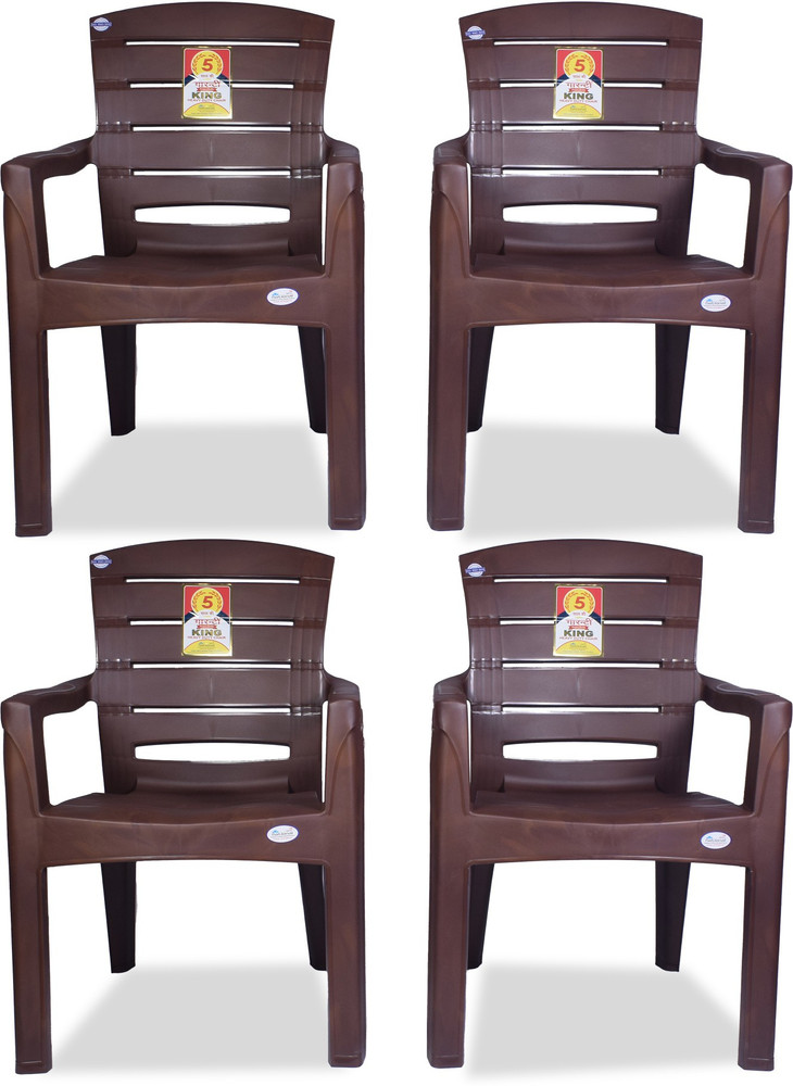 King plastic store chair