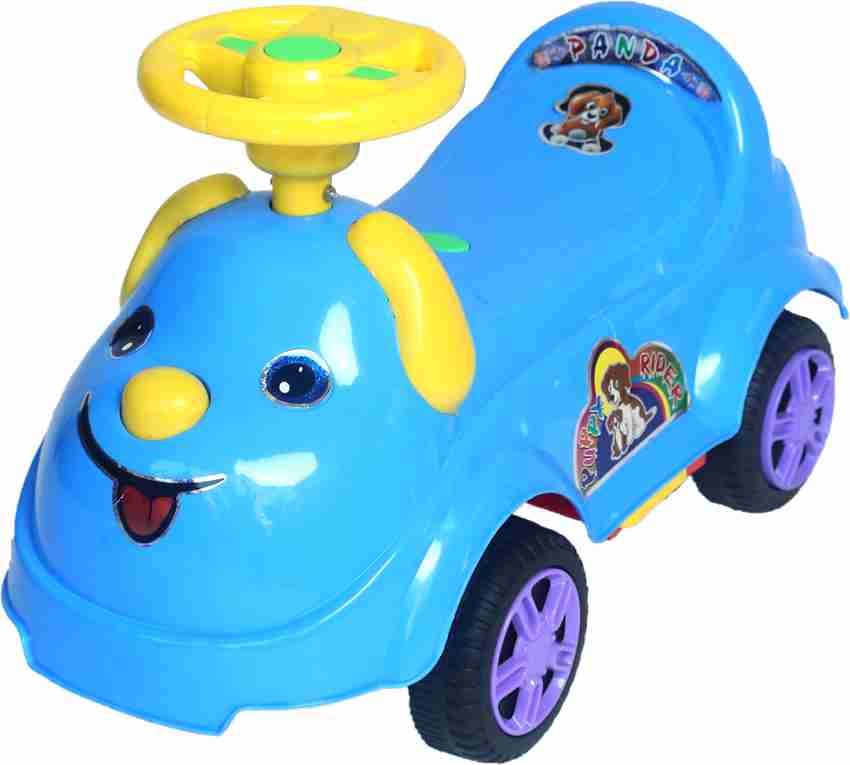 EVOSHINE Kids Baby Ride on Push Car Ride with Backrest Musical