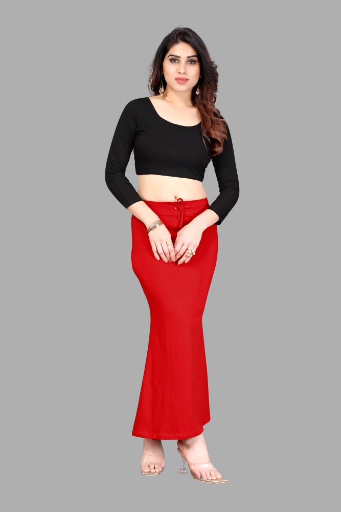 Womens Saree Shapewear - Red