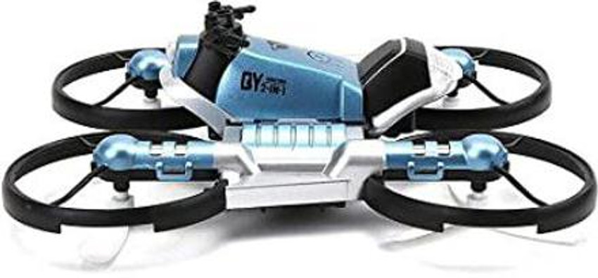 TGNSTORE 2 in 1 Deformation Quadcopter Motorcycle Watch Control