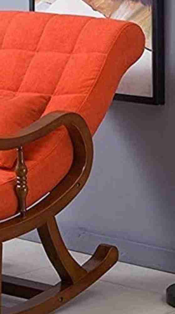 Burnt orange rocking 2025 chair