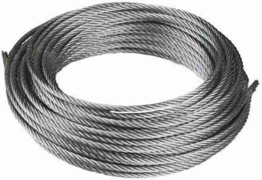 Steel cable 4mm 100 meters on reel - Wire rope stunter