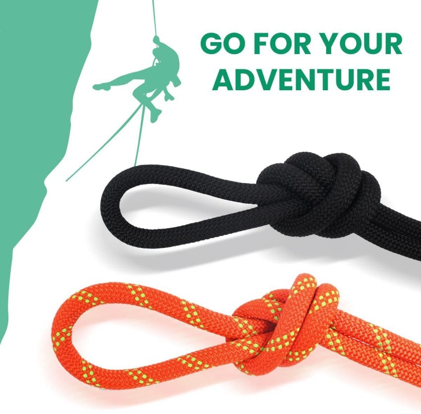 Sahas Static Kernmantle Braided Rope for Climbing/Rappelling