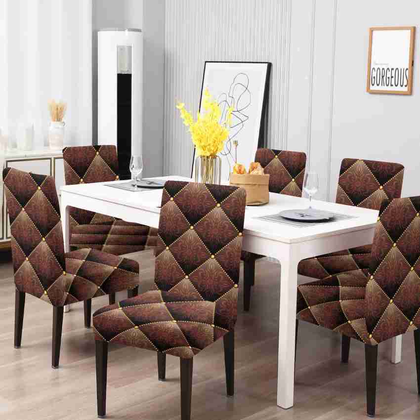 Dining chair covers discount flipkart