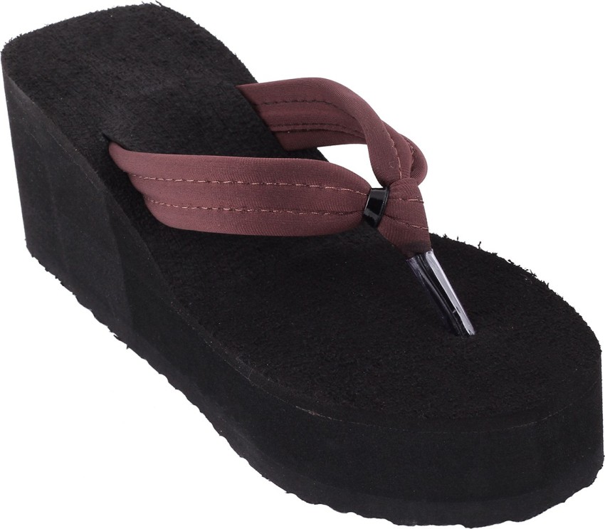 4 inch platform online flip flops