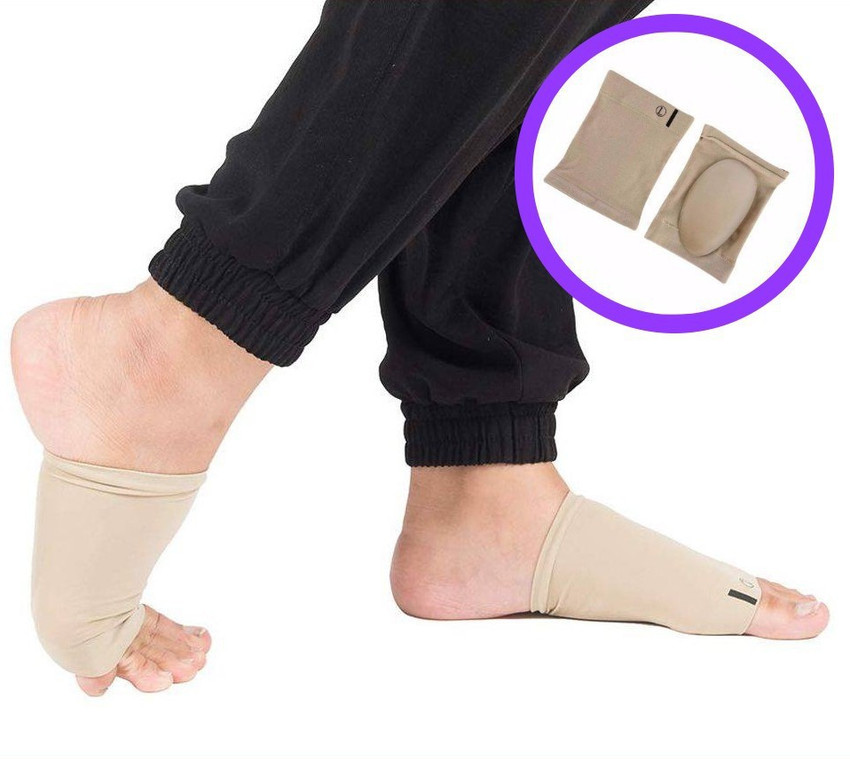 Heel spur brace outlet