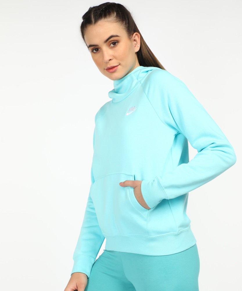 NIKE Full Sleeve Solid Women Sweatshirt - Buy NIKE Full Sleeve Solid Women  Sweatshirt Online at Best Prices in India