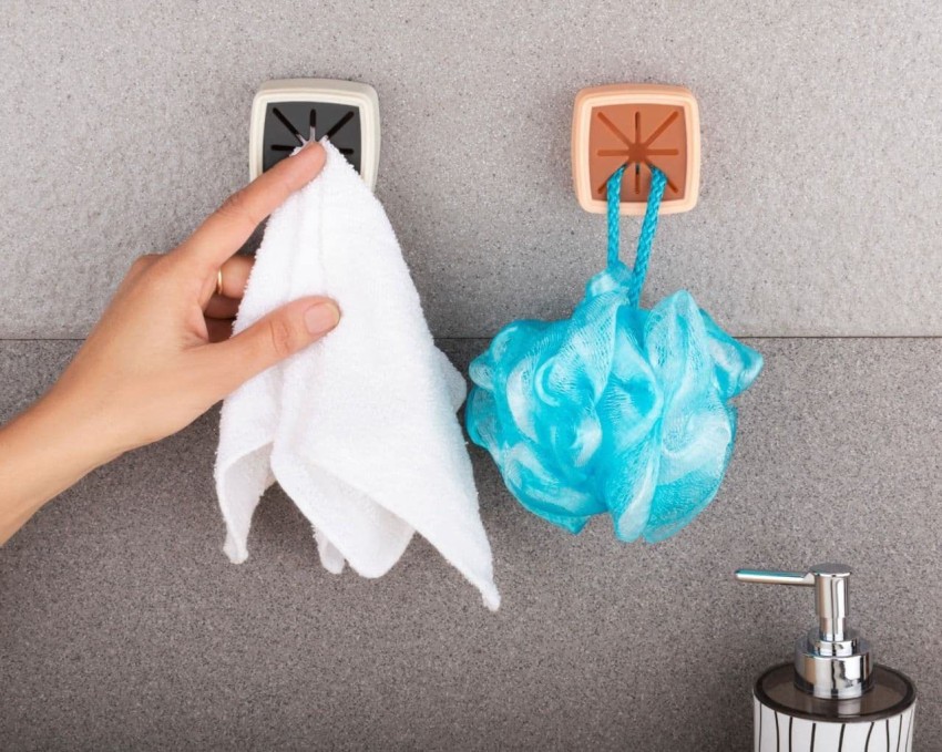 Kitchen Towel Hooks Self Adhesive Dish Towel Holder Hand Towel