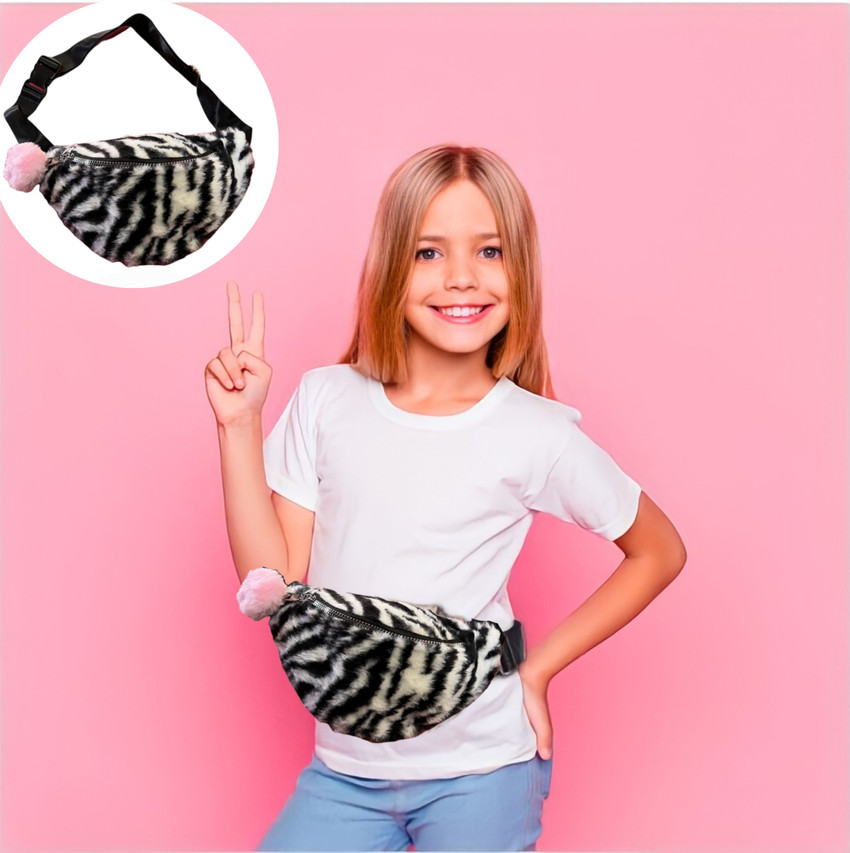 Zebra bum bag sales