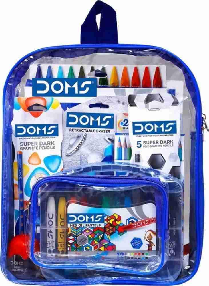 Doms Rs.15/- Kit of Pencil, Scale, Sharpner & Eraser - Box of 20 Such Kits  (Ideal for Gifting)