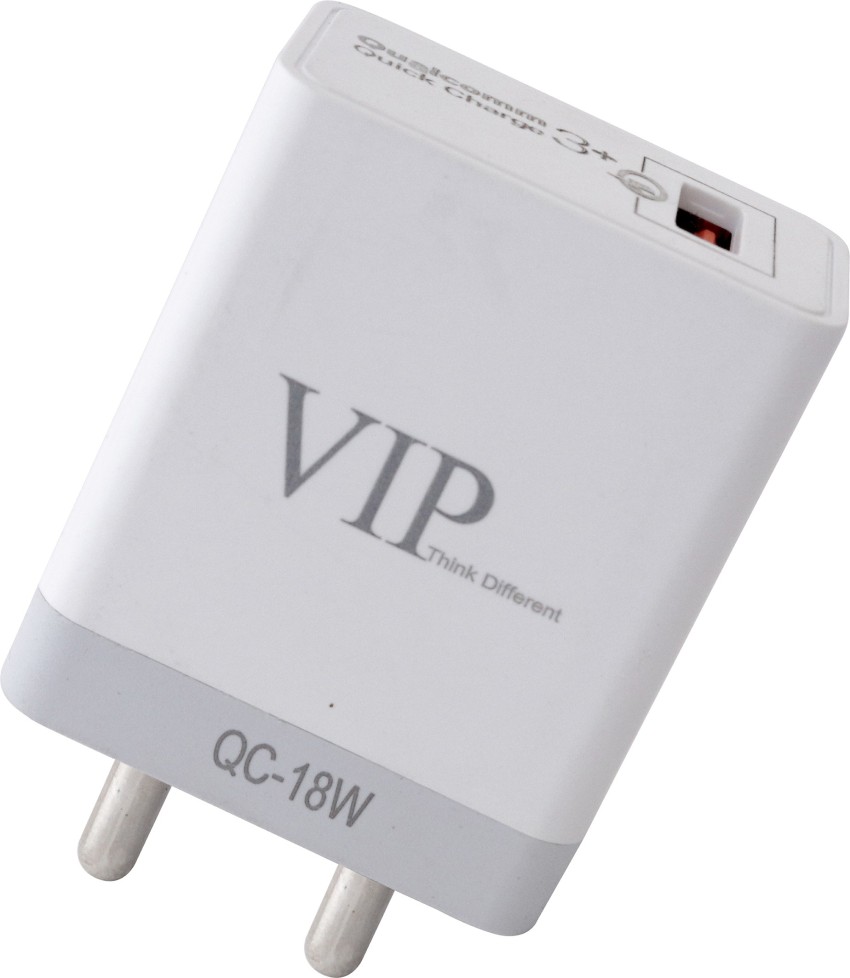 VIP MOBILES 3.4 A Mobile Charger with Detachable Cable - VIP